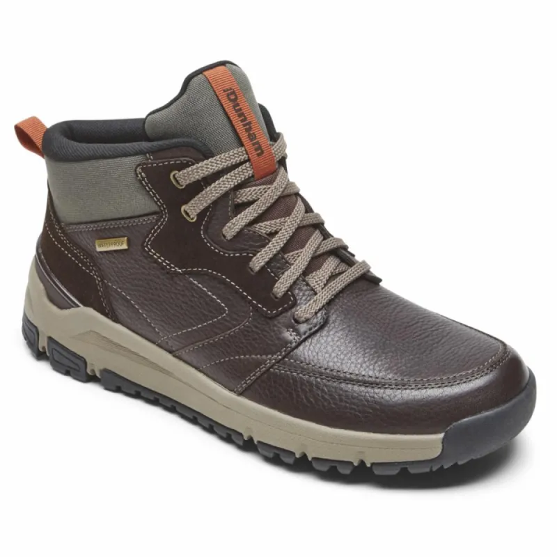 Dunham GLASTONBURY MIDBOOT BROWN LEA/SDE sold by Rockport