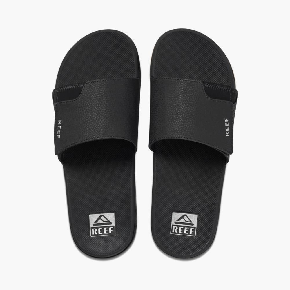 Reef Men FANNING SLIDE BLACK/SILVER sold by Rockport product image thumbnail 3