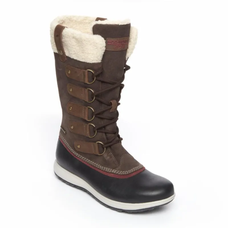 Rockport Women XCS BRITT WP HIGH BOOT BROWN sold by Rockport