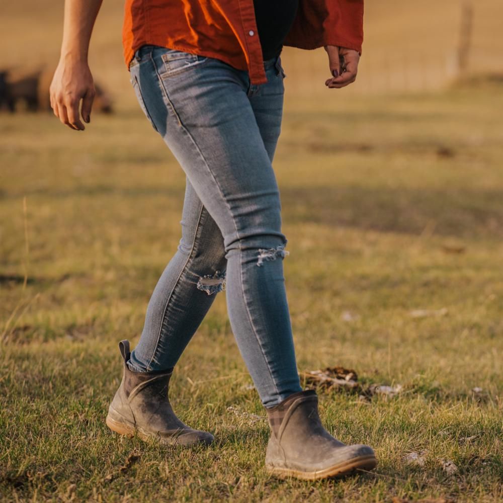 Muck Footwear Women ORIGINALS ANKLE BLACK/PLAID sold by Rockport product image thumbnail 2