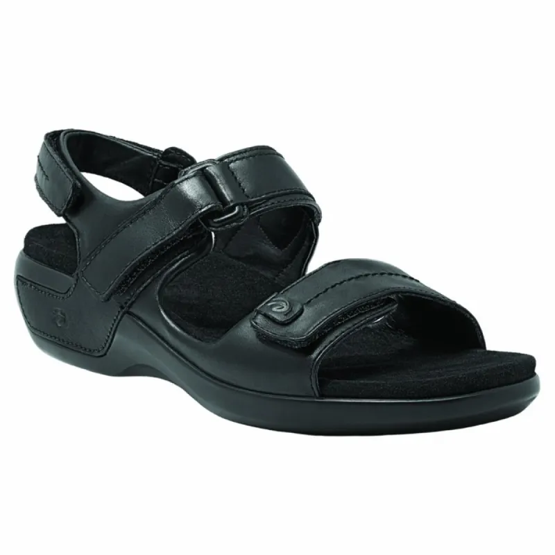 Aravon POWER COMFORT SANDALS KATY BLACK sold by Rockport
