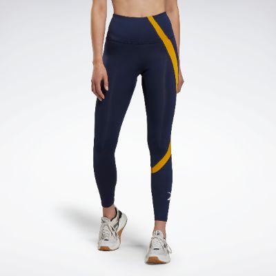 Reebok Apparel Women Workout Ready Vector Leggings Vecnav sold by Rockport