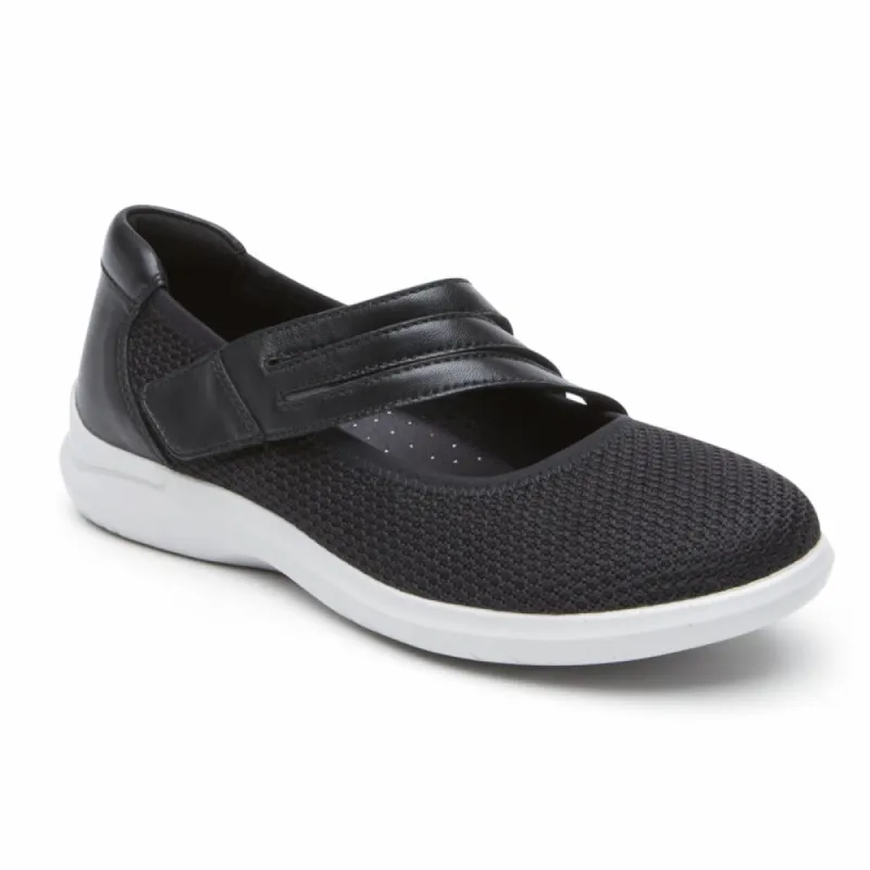 Aravon POWER COMFORT MARYJANE BLACK/KNIT sold by Rockport