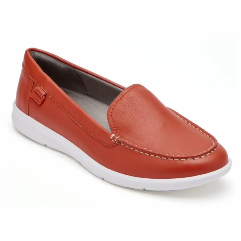 Rockport Women CITY LITE AYVA LOAFER SALSA RED WSHBL LTHR sold by Rockport