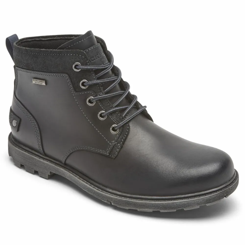 Rockport Men RUGGED BUCKS II CHUKKA BLACK/SUEDE sold by Rockport