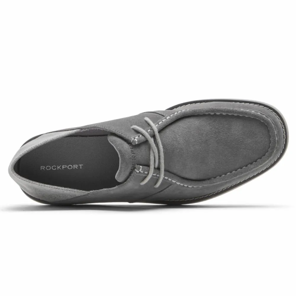 Rockport Men TUCKER MOC TOE STEEL GREY sold by Rockport product image thumbnail 3