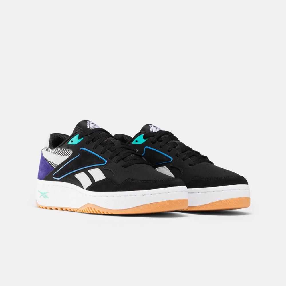 Reebok Footwear Men 100200469 CBLACK/BOLPRP/FTWWHT sold by Rockport product image thumbnail 2