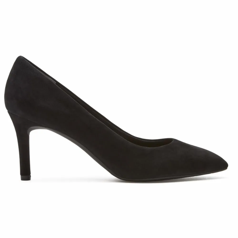 Rockport Women TOTAL MOTION 75mmPTH PLAIN PUMP BLACK/KID SUEDE sold by Rockport product image thumbnail 2