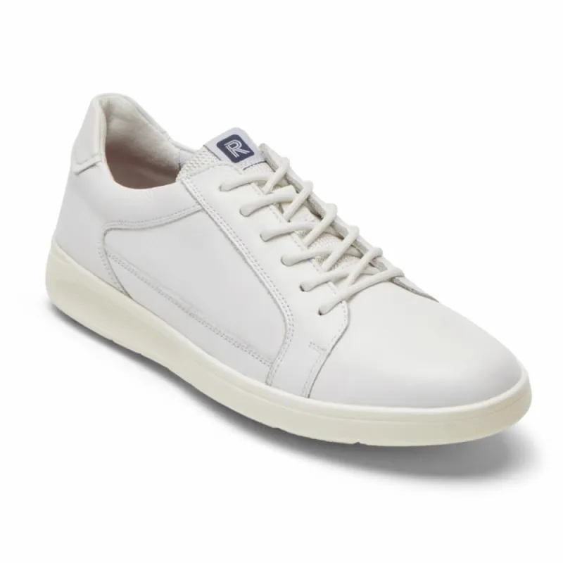 Rockport Men CALDWELL LACE TO TOE WHITE LEATHER sold by Rockport