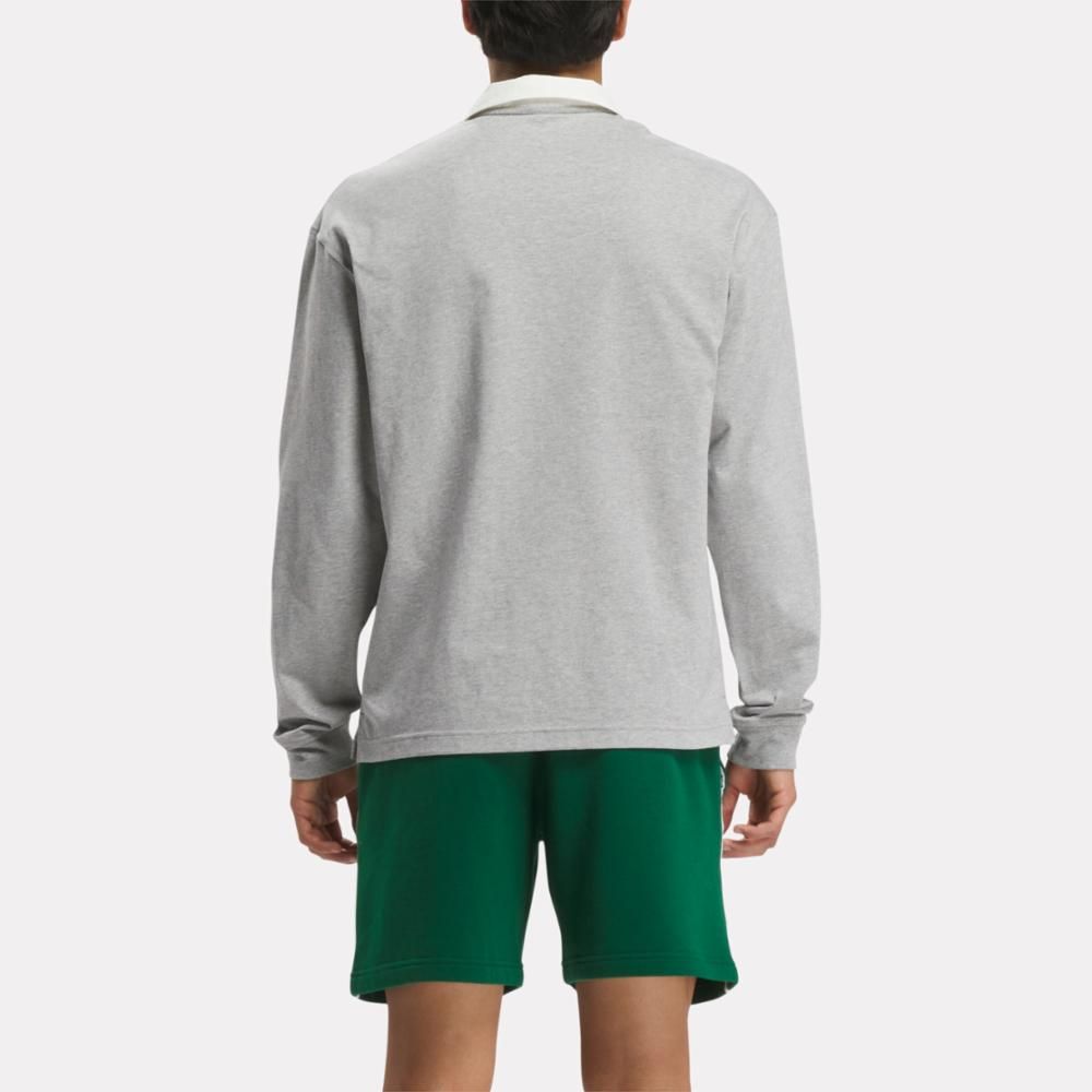 Reebok Apparel Men 100076423 MEDIUM GREY HEATHER sold by Rockport product image thumbnail 3