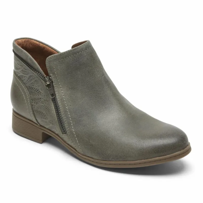 Cobb Hill CROSBIE BOOTIE DUSTY OLIVE sold by Rockport