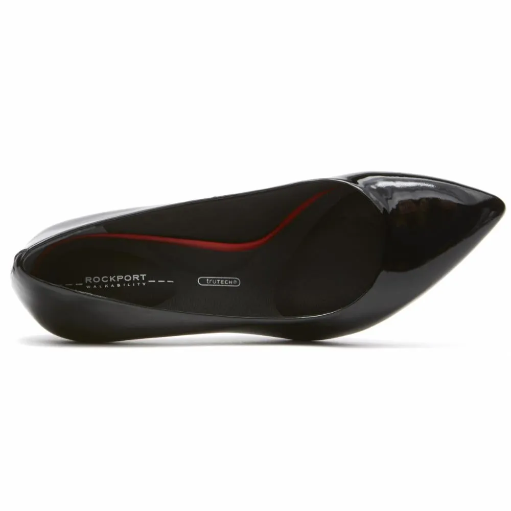 Rockport Women TOTAL MOTION 75mmPTH PLAIN PUMP BLACK/PATENT sold by Rockport product image thumbnail 3