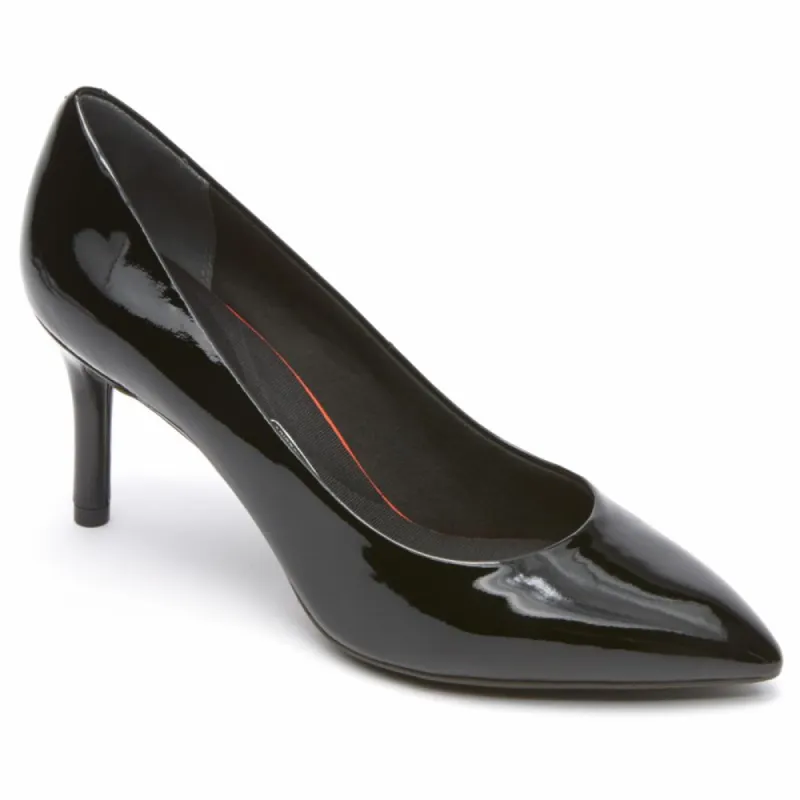 Rockport Women TOTAL MOTION 75mmPTH PLAIN PUMP BLACK/PATENT sold by Rockport