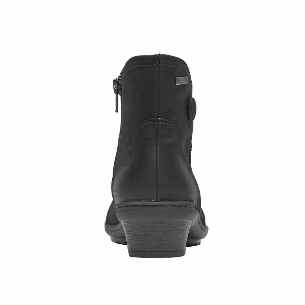 Rockport Women RAVEN WATERPROOF BUTTON BT BLACK/NUBUCK WP sold by Rockport product image thumbnail 4