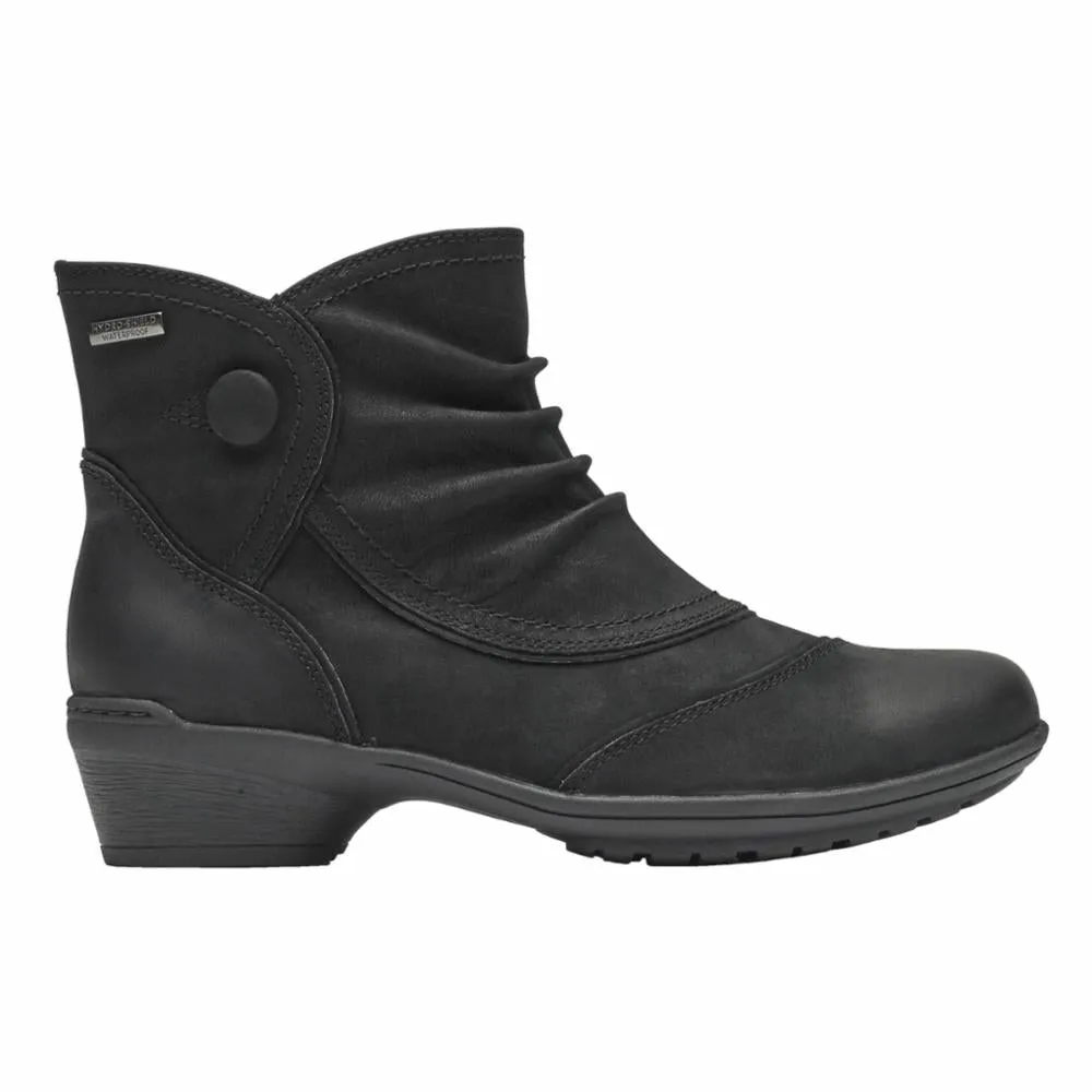 Rockport Women RAVEN WATERPROOF BUTTON BT BLACK/NUBUCK WP sold by Rockport product image thumbnail 2