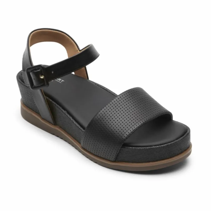Rockport Women DELANIE 2 PC SANDAL BLACK sold by Rockport