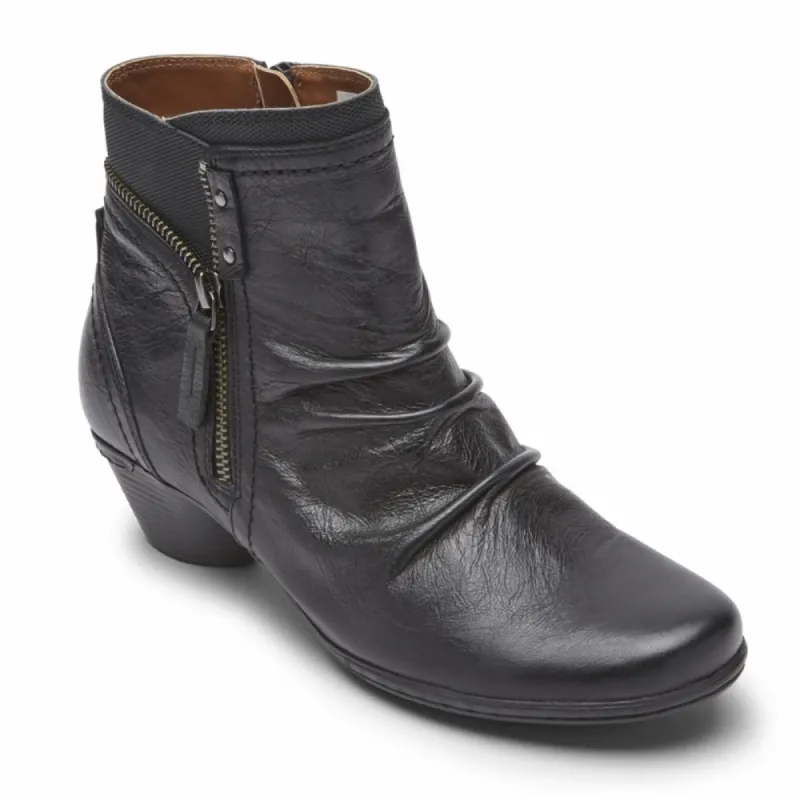 Cobb Hill LAUREL BOOTIE BLACK LEATHER sold by Rockport