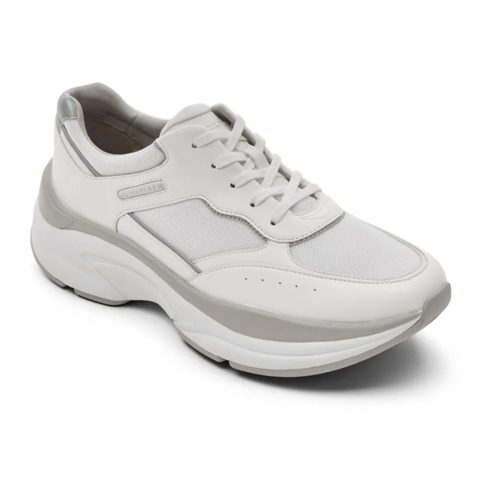 Rockport Women PROWALKER LACE UP WHITE ECO sold by Rockport