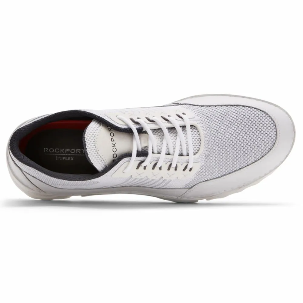 Rockport Men ROCSPORTS UBAL WHITE MESH/LEA sold by Rockport product image thumbnail 3