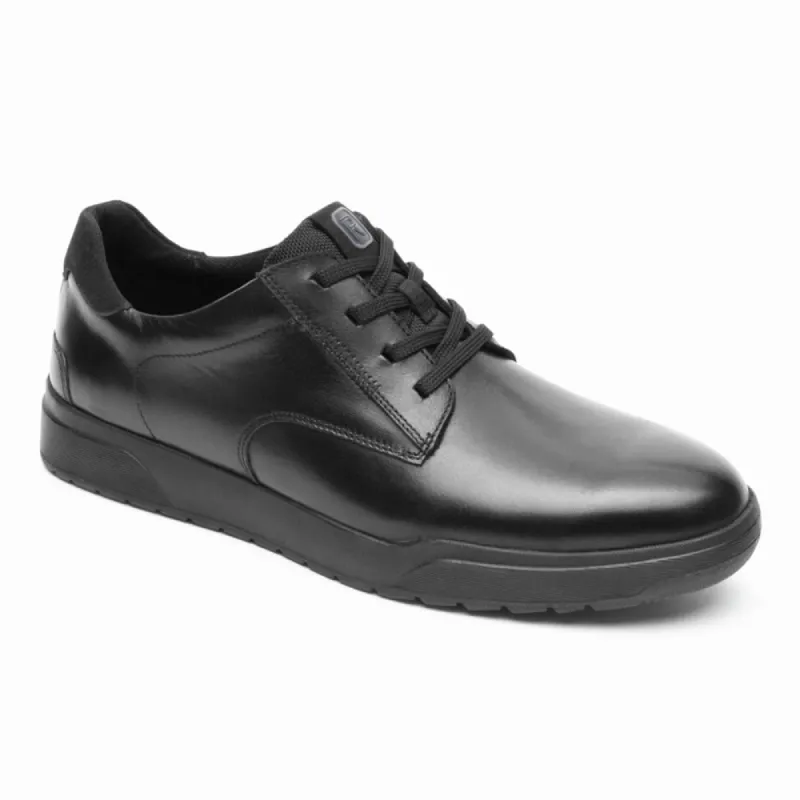 Rockport Men BRONSON PLAINTOE BLACK LEA sold by Rockport
