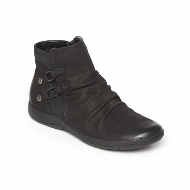 Rockport Women DAISEY BUNGIE BOOT BLACK LEATHER sold by Rockport