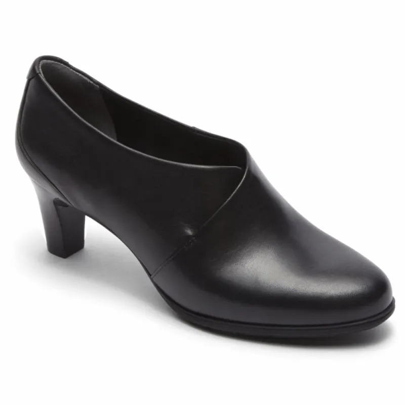 Rockport Women TOTAL MOTION MELORA SHOOTIE BLACK/LEATHER sold by Rockport