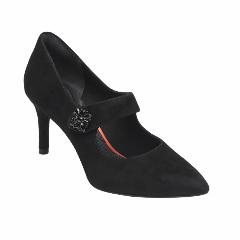 Rockport Women TOTAL MOTION 75mmPTH MARYJANE BLACK/KID SUEDE sold by Rockport