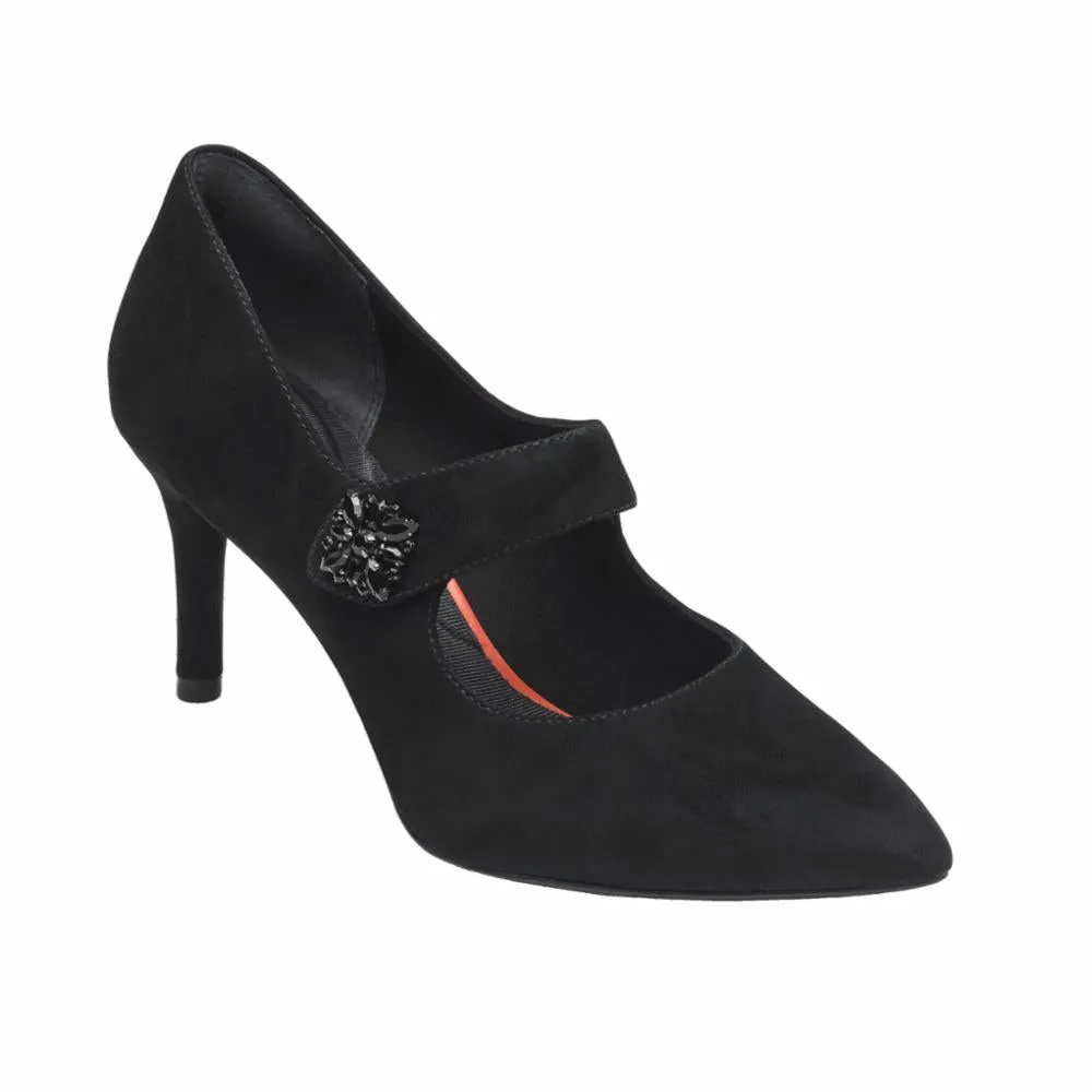 Rockport Women TOTAL MOTION 75mmPTH MARYJANE BLACK/KID SUEDE sold by Rockport