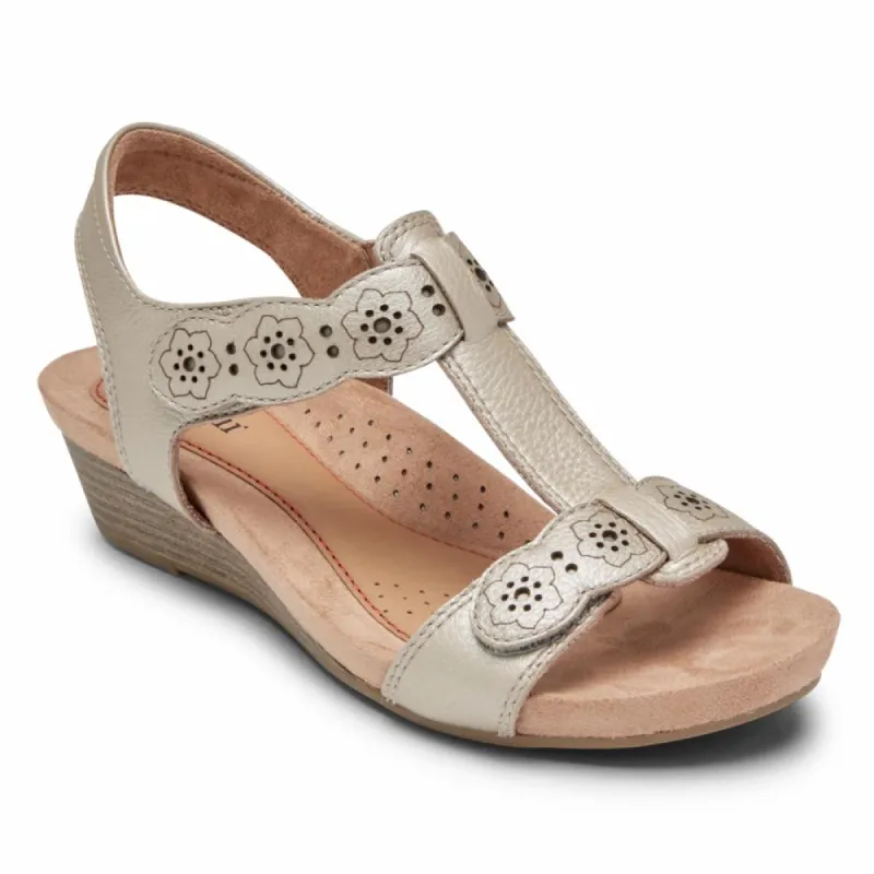 Cobb Hill HOLLYWOOD TSTRAP DOVE METALLIC sold by Rockport