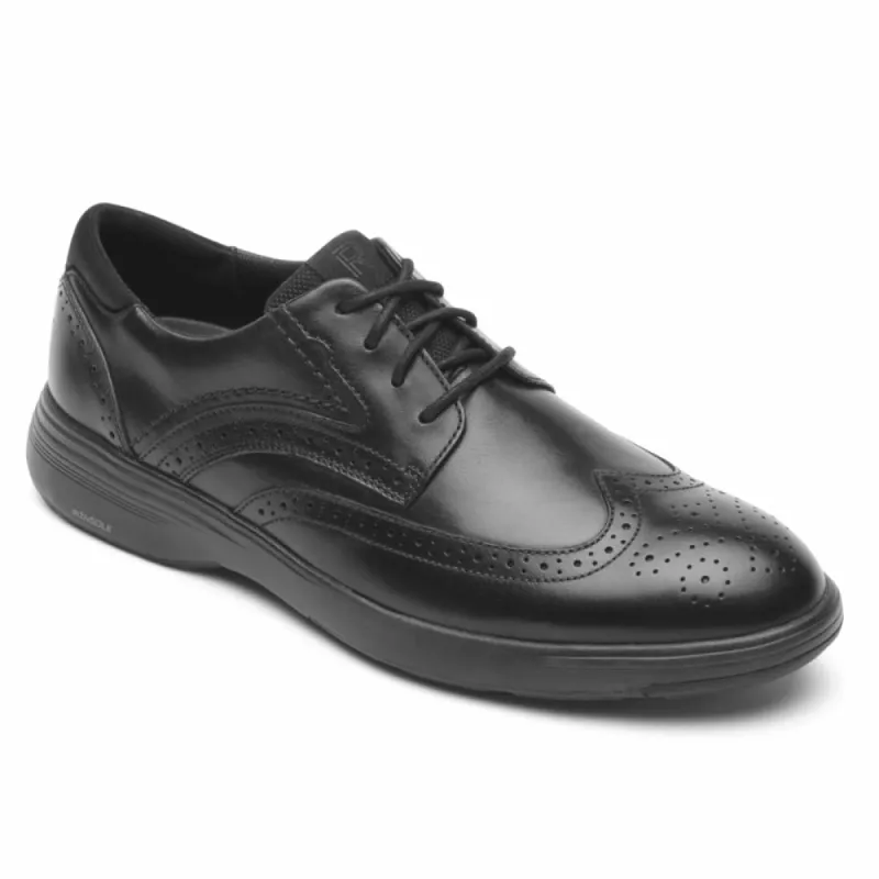 Rockport Men NOAH NOAH WINGTIP BLACK sold by Rockport