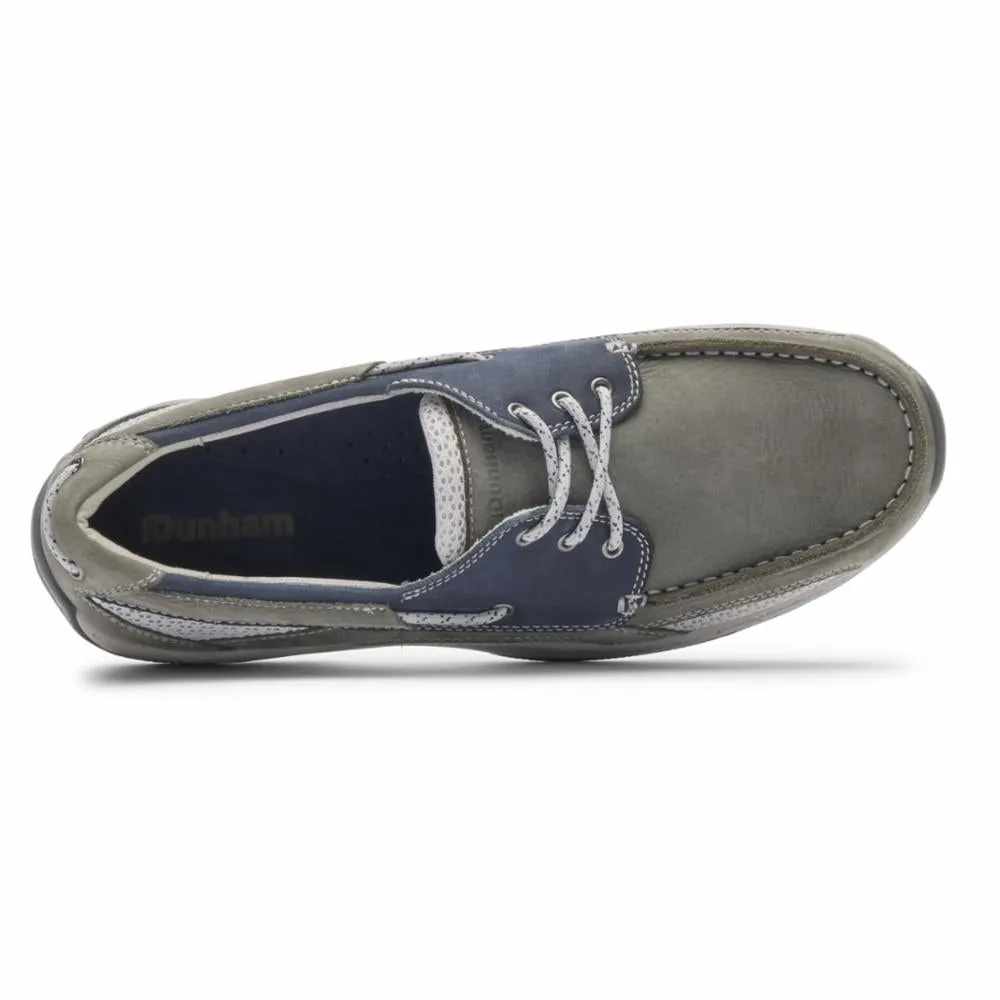 Dunham WATERFORD CAPTAIN BOAT GREY/NAVY NBK sold by Rockport product image thumbnail 3