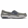 Dunham WATERFORD CAPTAIN BOAT GREY/NAVY NBK sold by Rockport