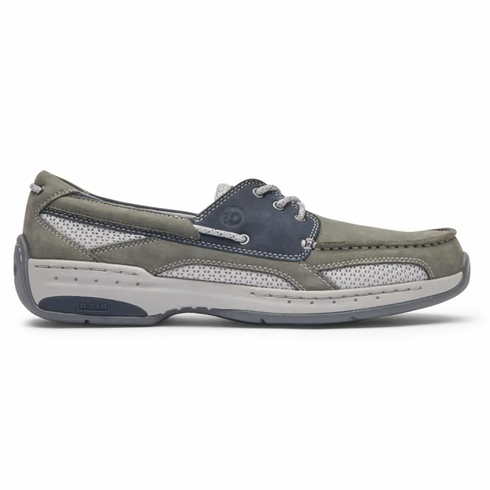 Dunham WATERFORD CAPTAIN BOAT GREY/NAVY NBK sold by Rockport product image thumbnail 2