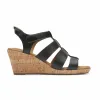 Rockport Women BRIAH NEW GLADIATOR BLACK LTHR sold by Rockport
