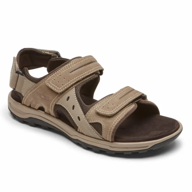 Rockport Men TRAIL TECHNIQUE SANDAL ADJUSTABLE SANDAL TAUPE sold by Rockport
