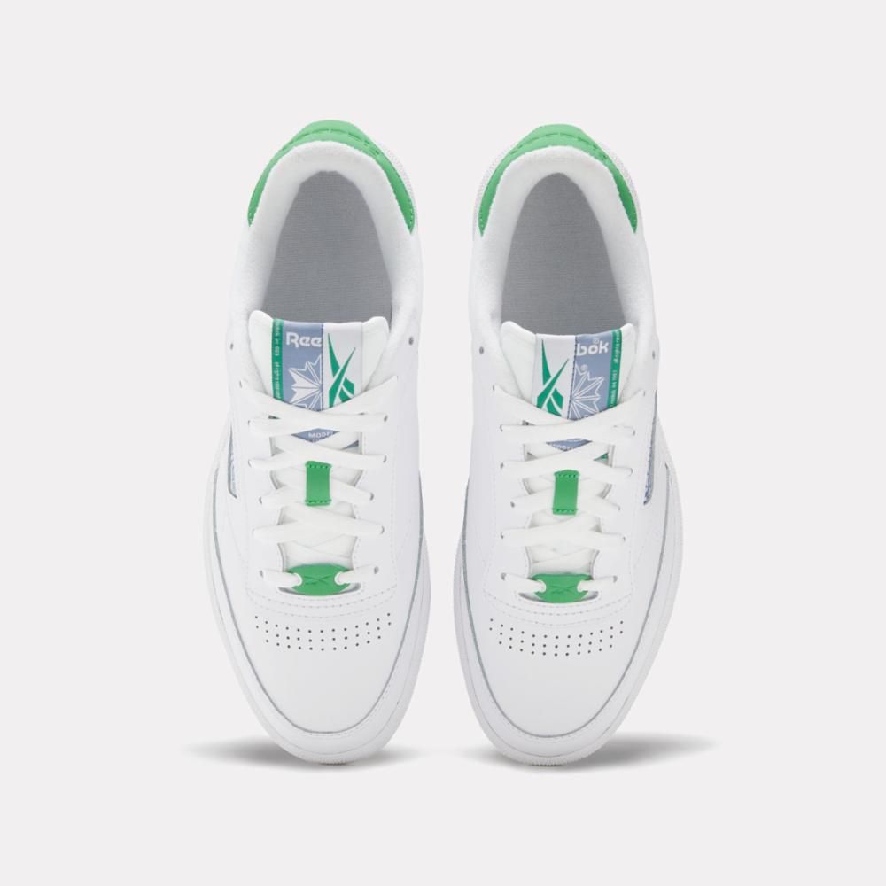 Reebok Footwear Men 100202371 WHITE/SPORT GREEN/BLUE SLATE sold by Rockport product image thumbnail 4