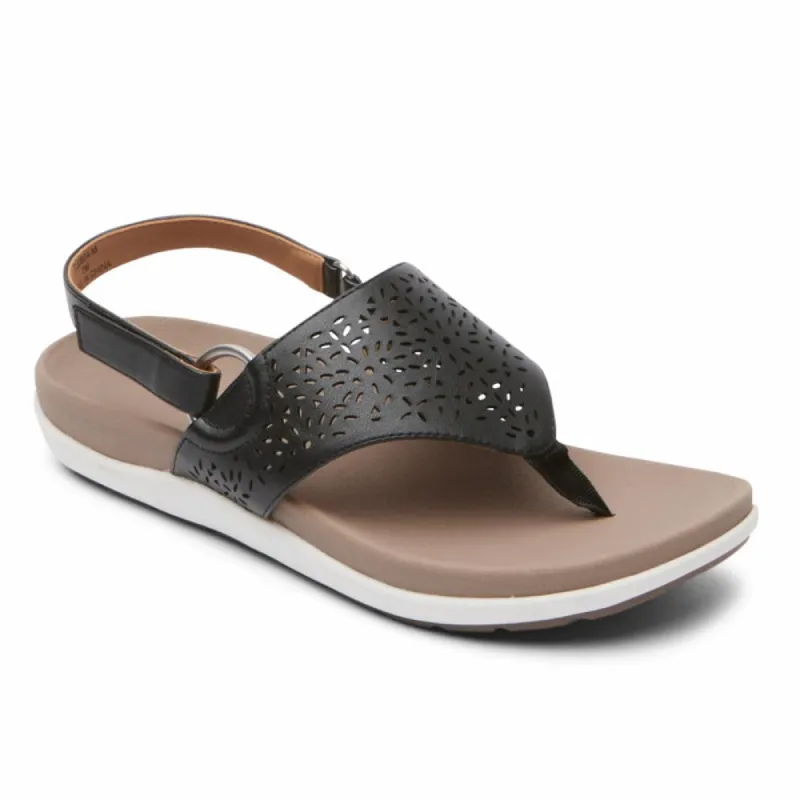 Rockport Women RIDGE II II SLING TH BLACK SYNTHETIC ECO sold by Rockport