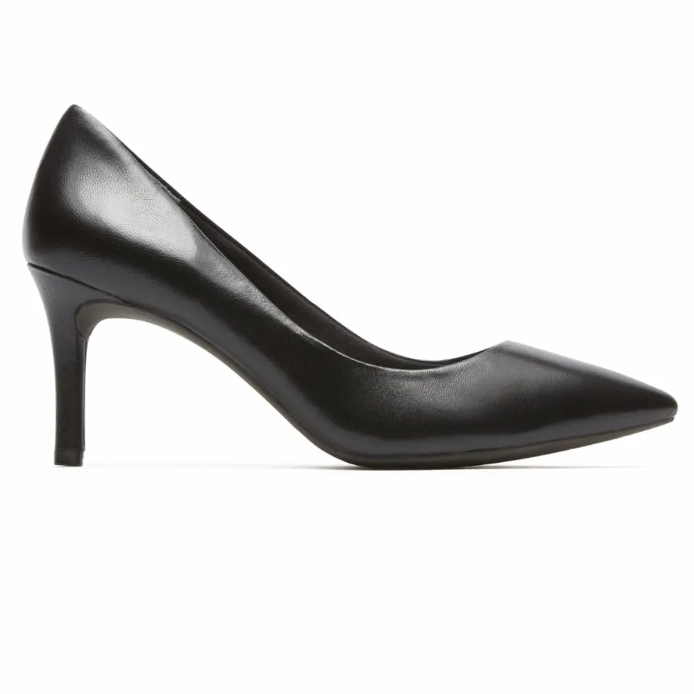 Rockport Women TOTAL MOTION 75mmPTH PLAIN PUMP BLACK/LEATHER sold by Rockport product image thumbnail 2