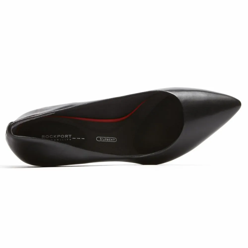 Rockport Women TOTAL MOTION 75mmPTH PLAIN PUMP BLACK/LEATHER sold by Rockport product image thumbnail 3
