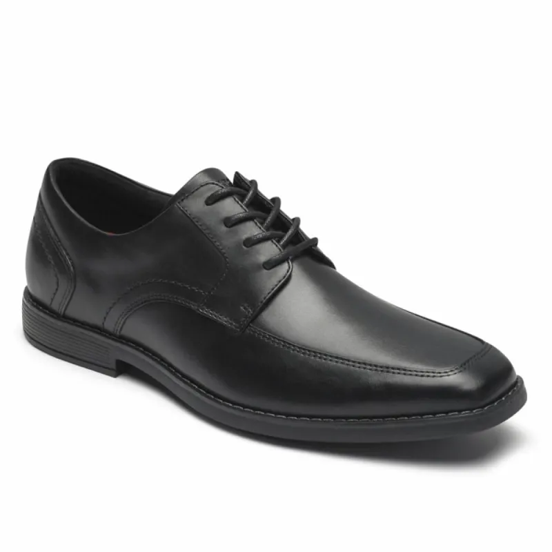 Rockport Men WIGHTON APRON LACE UP BLACK/LEATHER sold by Rockport