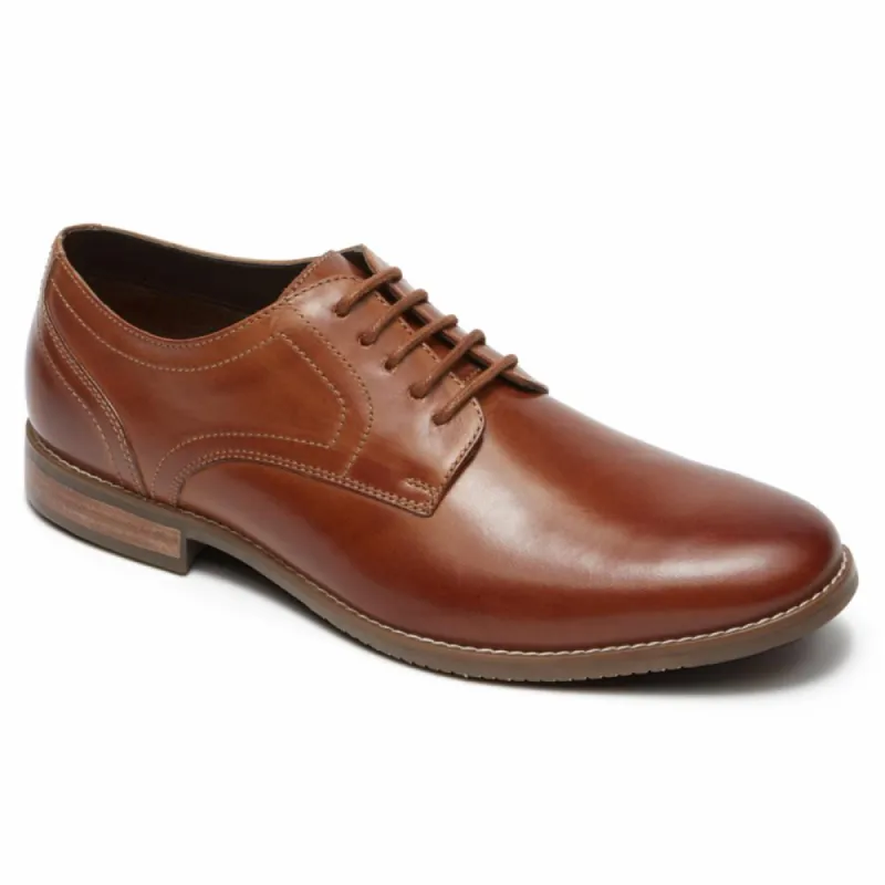 Rockport Men STYLE PURPOSE PLAIN TOE TAN sold by Rockport