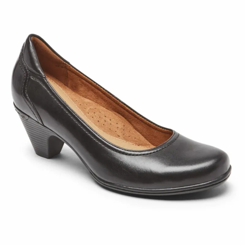 Cobb Hill ADALINE PUMP BLACK LEATHER sold by Rockport