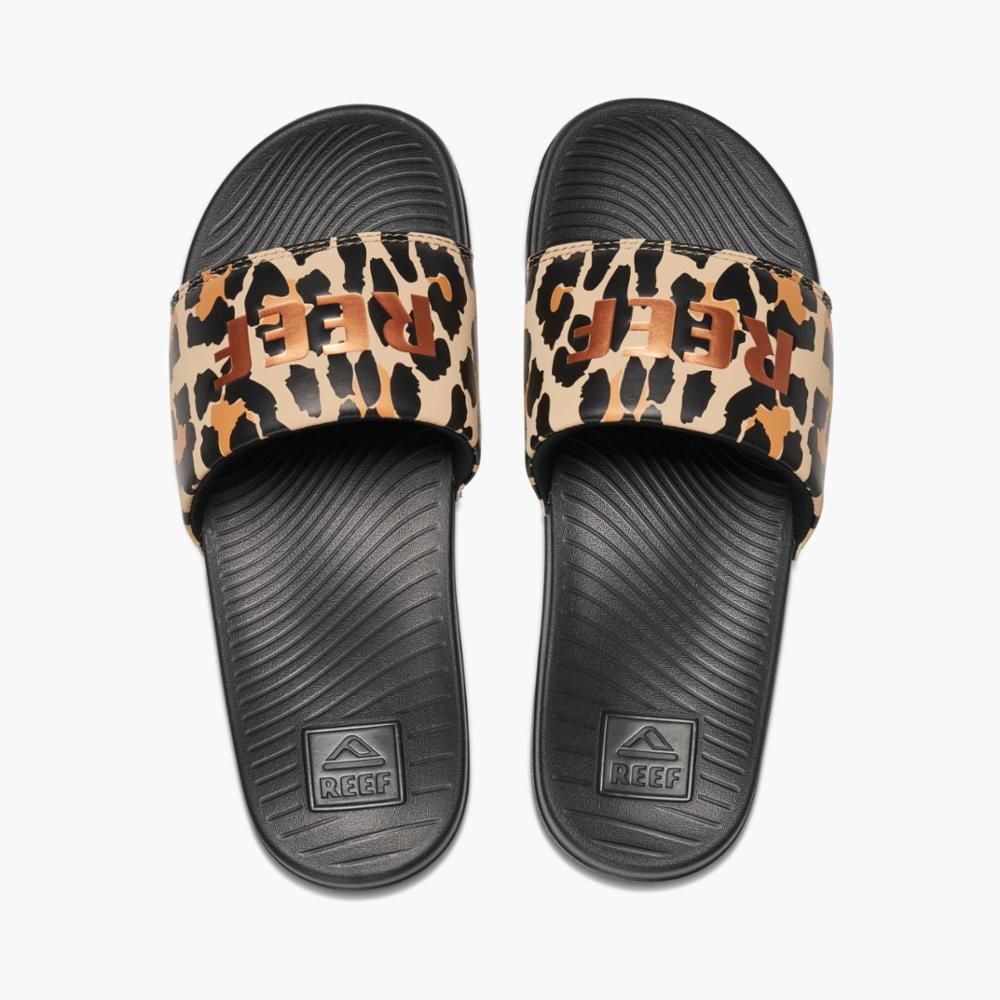 Reef Women REEF ONE SLIDE CLASSIC LEOPARD sold by Rockport product image thumbnail 3