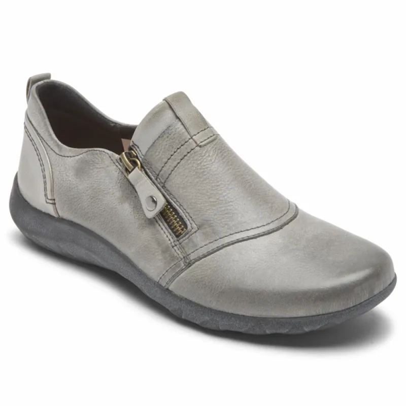Cobb Hill AMALIE ZIPPER SLIPON GREYISH BLUE sold by Rockport