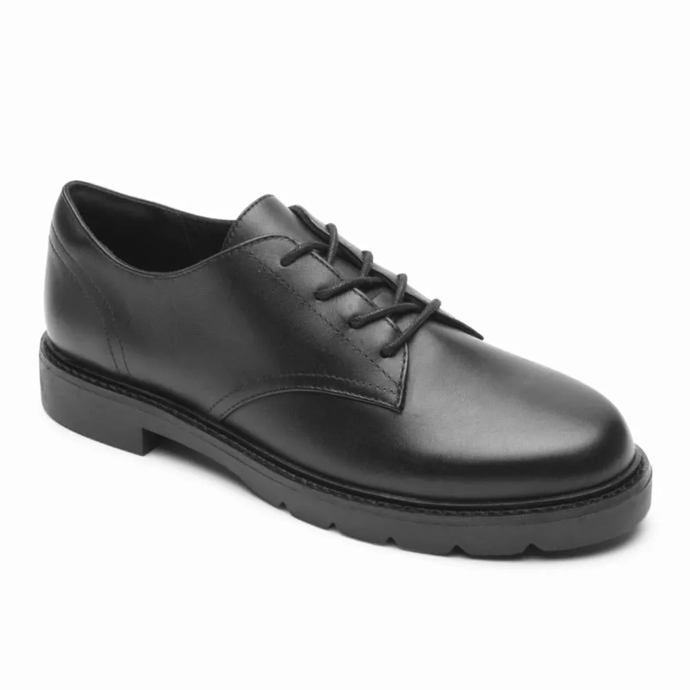Rockport Women KACEY LACEUP BLACK LTHR sold by Rockport
