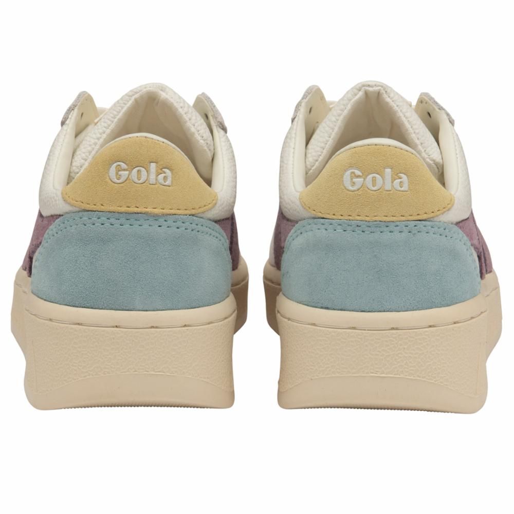 Gola Women GRANDSLAM TRIDENT WHITE/LILY/LEMON sold by Rockport product image thumbnail 5