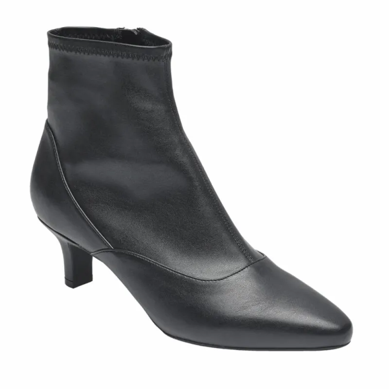 Rockport Women KIMLY STRETCH BOOTIE BLACK/STRETCH sold by Rockport