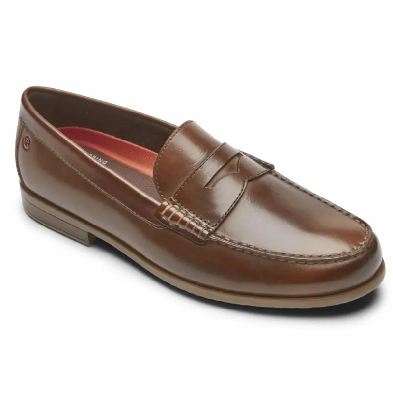 Rockport Men CLASSICLOAFER LITE 2 CURTYS PENNY COGNAC sold by Rockport