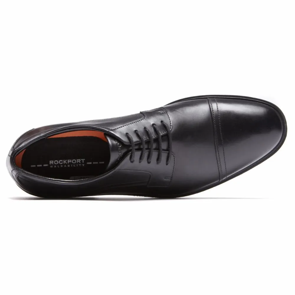 Rockport Men CITY SMART CAP TOE BLACK/LEATHER sold by Rockport product image thumbnail 3