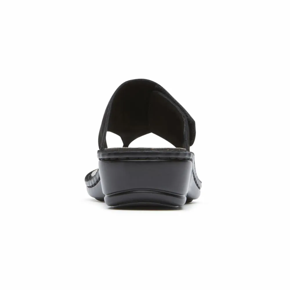 Aravon CAMBRIDGE THONG BLACK sold by Rockport product image thumbnail 4